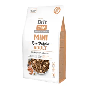 Brit Care Mini FD Raw Turkey with Shrimp 2 kg