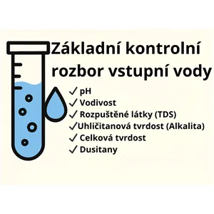Test vody základní rozsah Test vody základní rozsah