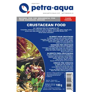 Petra-Aqua Mražené krmivo pro korýše 100g - BLISTR