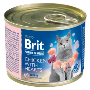 Brit Premium by Nature Chicken with Hearts 200 g