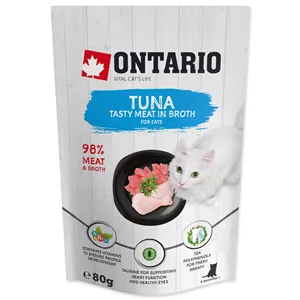 Ontario Cat Tuna in Broth 80 g