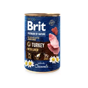 Brit Premium by Nature Turkey with Liver 400 g 