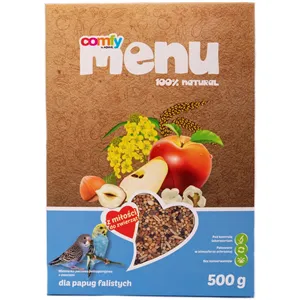 Comfy Menu Kompletní krmivo s ovocem pro andulky 500 g