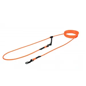 Tamer lanové vodítko Easy Long - Slim, neon oranžové, 2,5 m