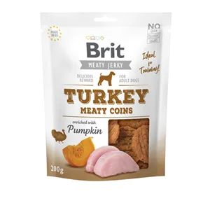 Brit Jerky Turkey Meaty Coins 200 g   