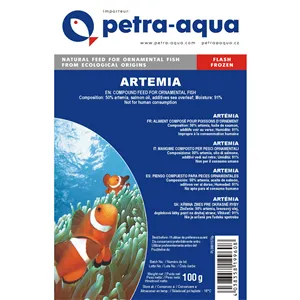 Petra-Aqua Mražené krmivo Artemie 100g - BLISTR