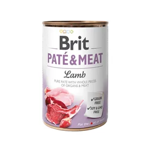 Brit Paté & Meat Dog Lamb 400 g 