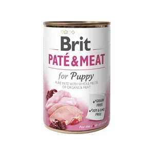 Brit Paté & Meat Puppy Chicken & Turkey 400 g