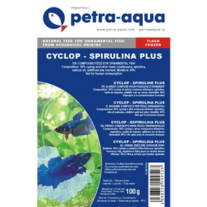 Petra-Aqua Mražený Cyklop se spirulínou 100g - BLISTR