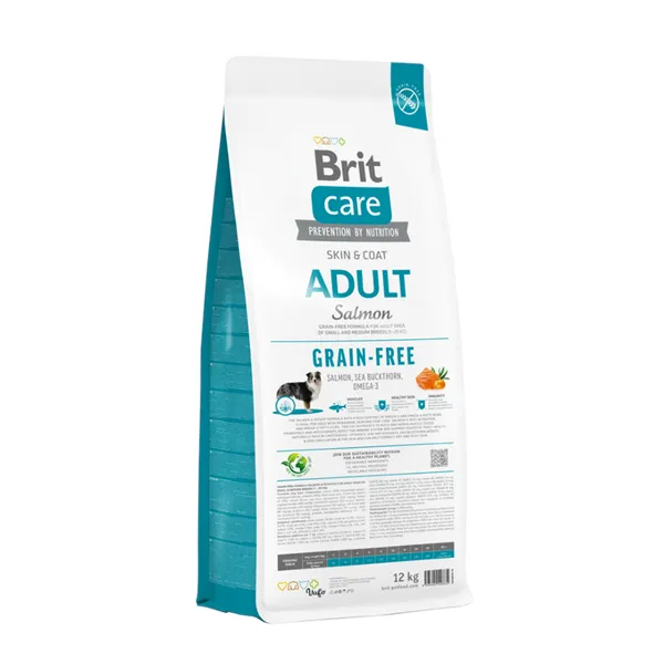 Brit Care Dog Grain-free Adult Salmon & Potato 12 kg 