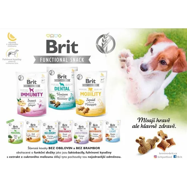 Brit Care Dog Functional Snack Antistress Shrimps 150 g  