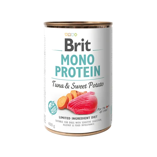 Brit Mono Protein Tuna & Sweet Potato 400 g 