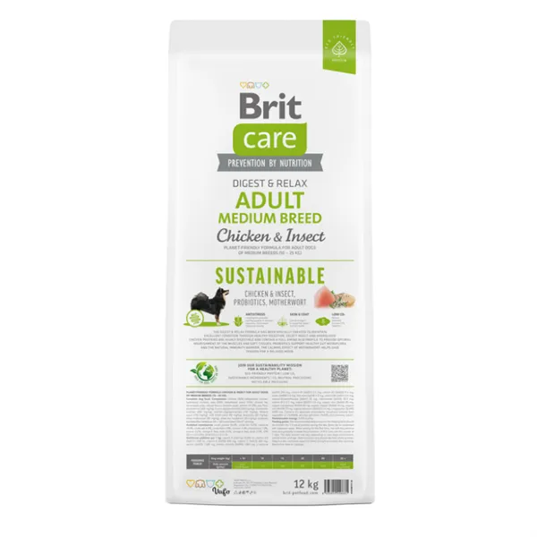 Brit Care Dog Sustainable Adult Medium Breed 14 kg 