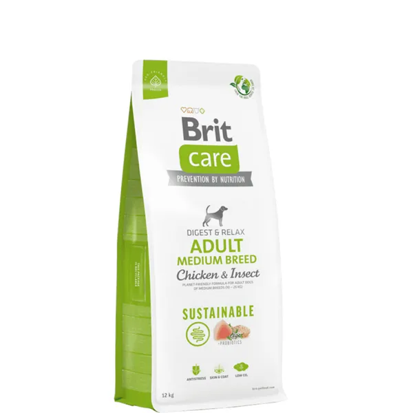 Brit Care Dog Sustainable Adult Medium Breed 12 kg 