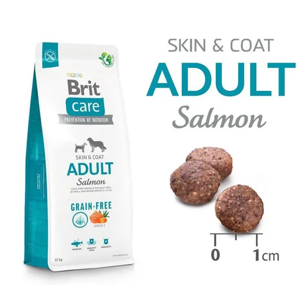 Brit Care Dog Grain-free Adult Salmon & Potato 12 kg 