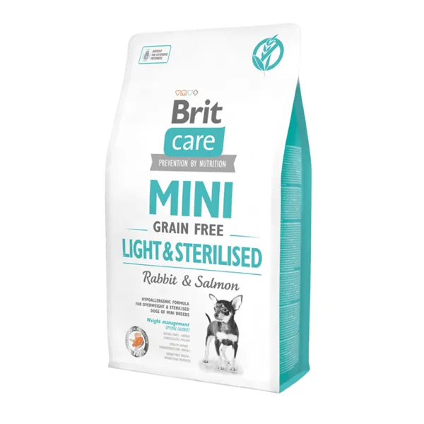 Brit Care Mini Grain Free Light & Sterilised 7 kg 