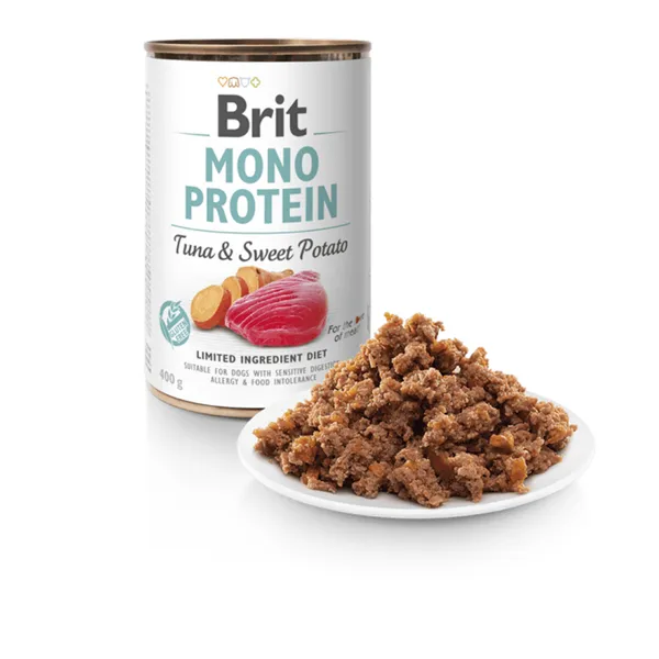 Brit Mono Protein Tuna & Sweet Potato 400 g 