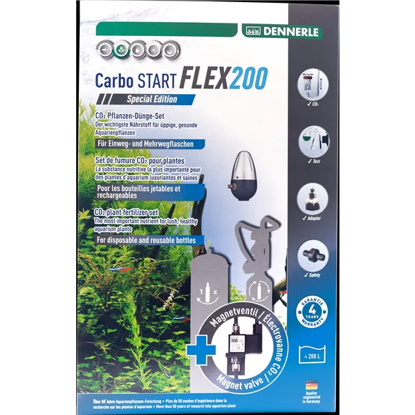 DENNERLE co2 set bez lahve Carbo START FLEX200 special edition