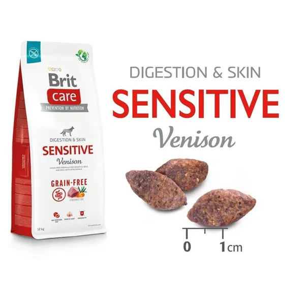 Brit Care Dog Grain-free Sensitive Venison & Potato 12 kg 