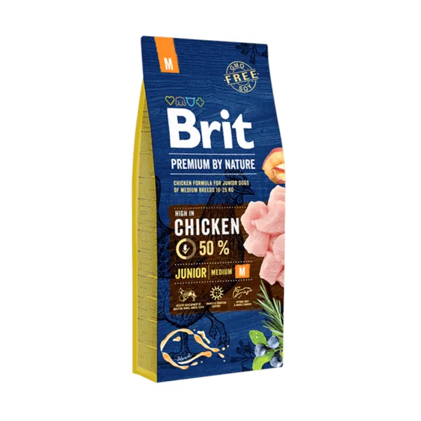 Brit Premium by Nature Junior M 15 kg 