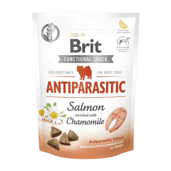 Brit Care Dog Functional Snack Antiparasitic Salmon 150 g