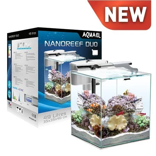 Akvárium set AQUAEL NANO REEF DUO Bílý 35 2.0 