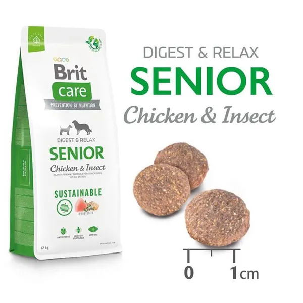 Brit Care Dog Sustainable Senior 12 kg 