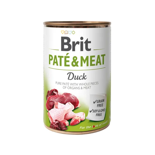 Brit Paté & Meat Dog Duck 400 g 