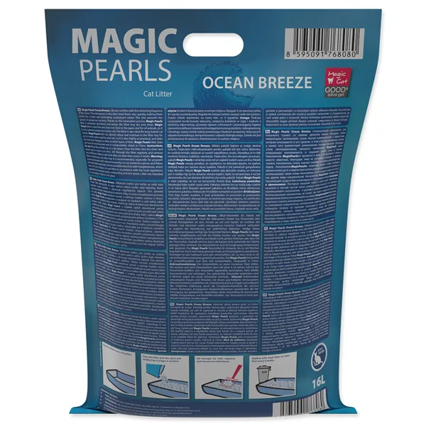 Magic Cat Magic Pearls Litter Ocean Breeze 16 l