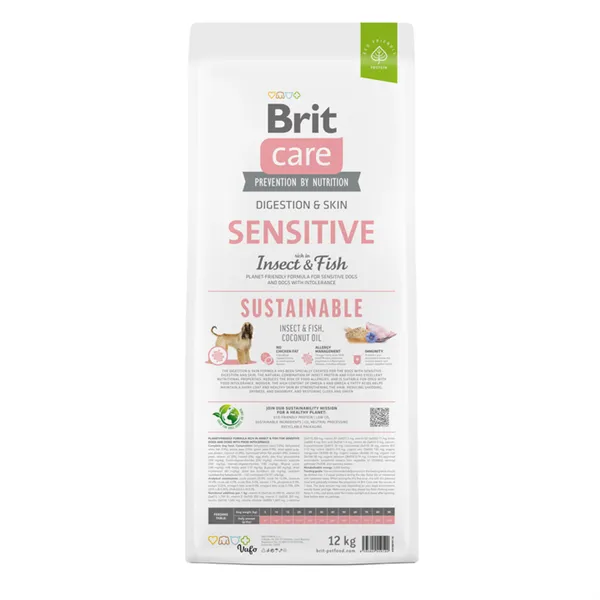 Brit Care Dog Sustainable Sensitive 12 kg 