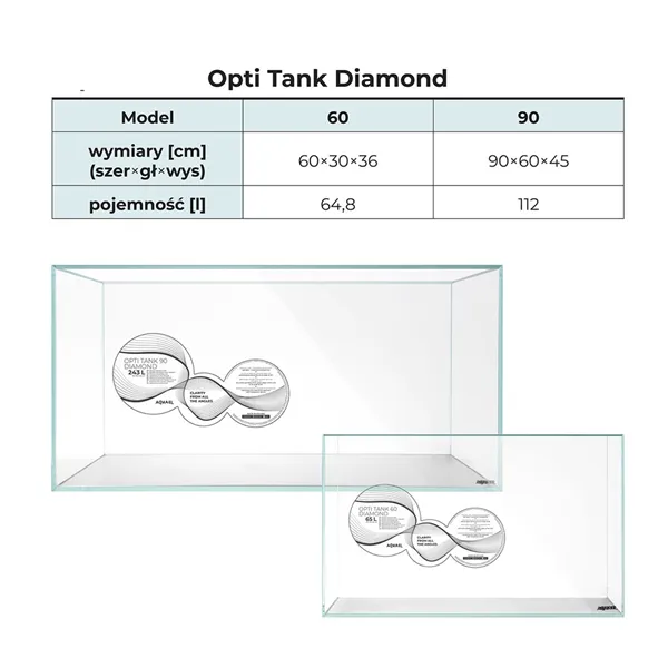 Akvárium AQUAEL Opti Tank 90 Diamond