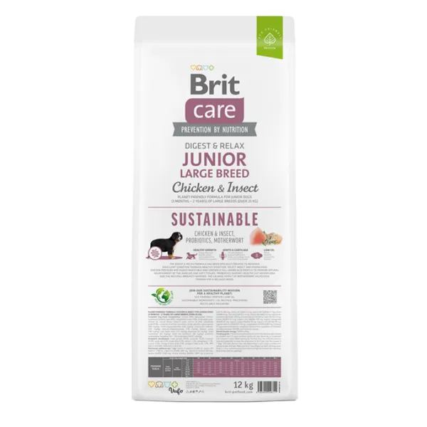 Brit Care Dog Sustainable Junior Large Breed 12 kg 