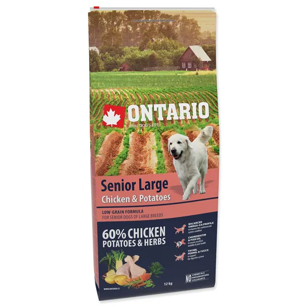 Ontario Senior Large Chicken & Potatoes 12 kg