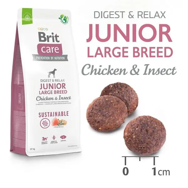 Brit Care Dog Sustainable Junior Large Breed 12 kg 