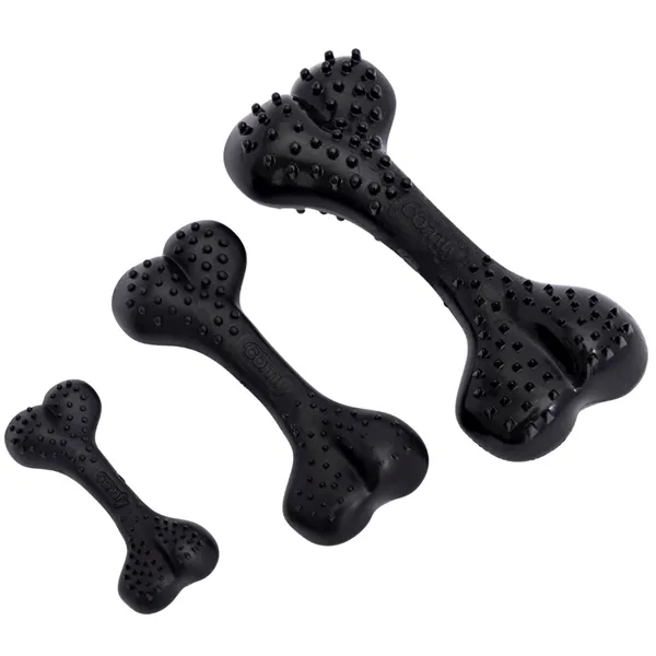 Comfy hračka zubní kost licorice 12,5 cm černá