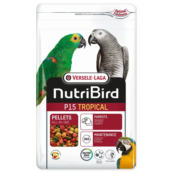 Versele-Laga Krmivo NutriBird P15 Tropical Pro velké papoušky 1 kg