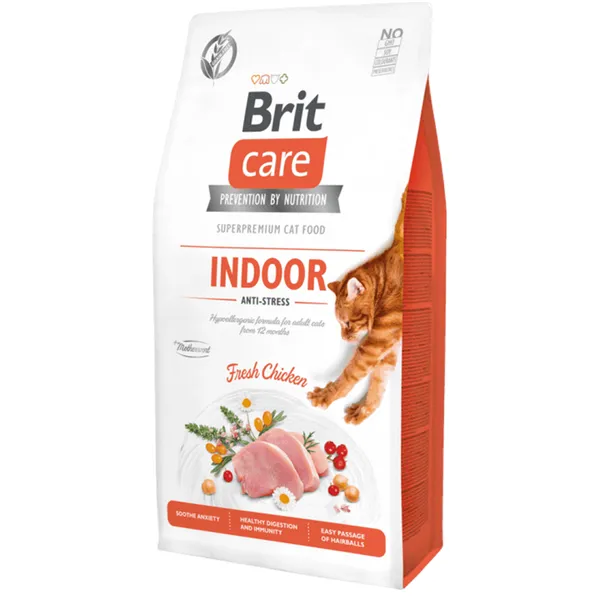 Brit Care Cat Grain-Free Indoor Anti-stress 7 kg