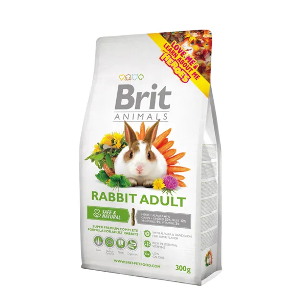 Brit Animals Rabbit Adult Complete 300 g 