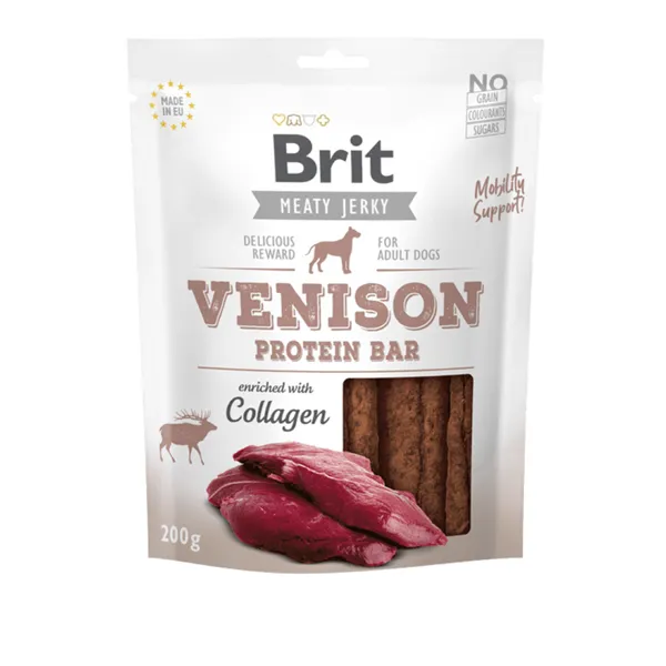 Brit Jerky Venison Protein Bar 200 g