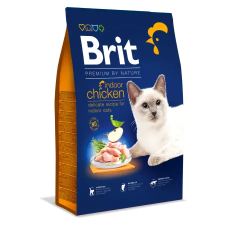 Brit Premium by Nature Cat. Indoor Chicken 8 kg 