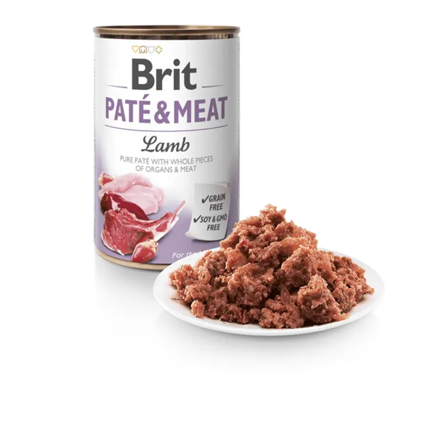 Brit Paté & Meat Dog Lamb 400 g 