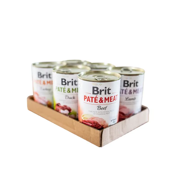 Brit Paté & Meat Dog Lamb 400 g 