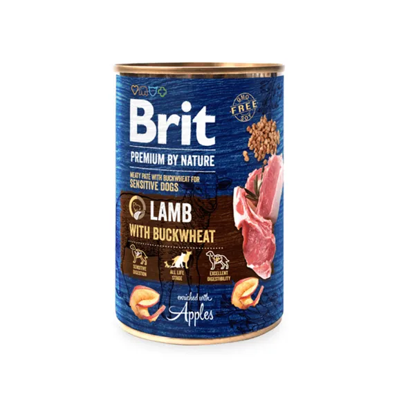 Brit Premium by Nature Lamb with Buckwheat 400 g 