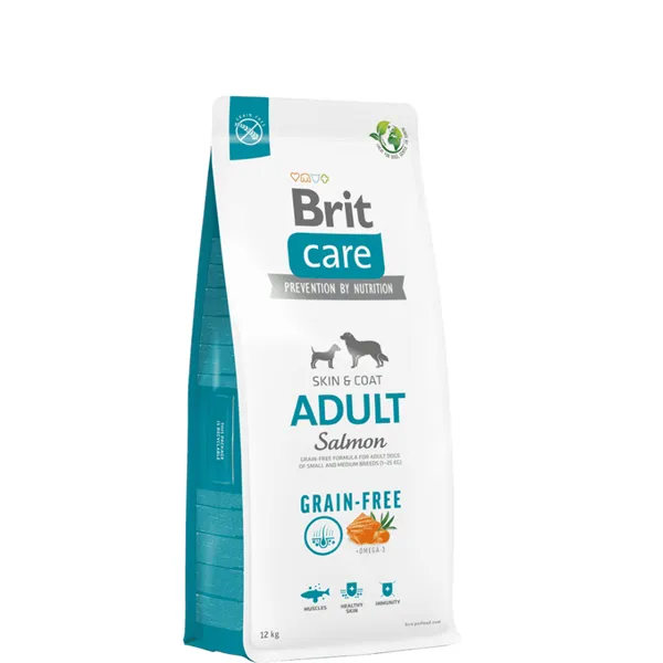 Brit Care Dog Grain-free Adult Salmon & Potato 12 kg 