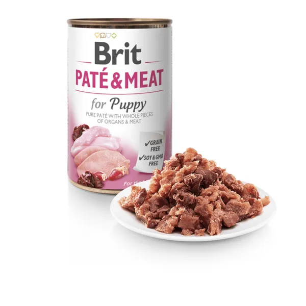 Brit Paté & Meat Puppy Chicken & Turkey 400 g